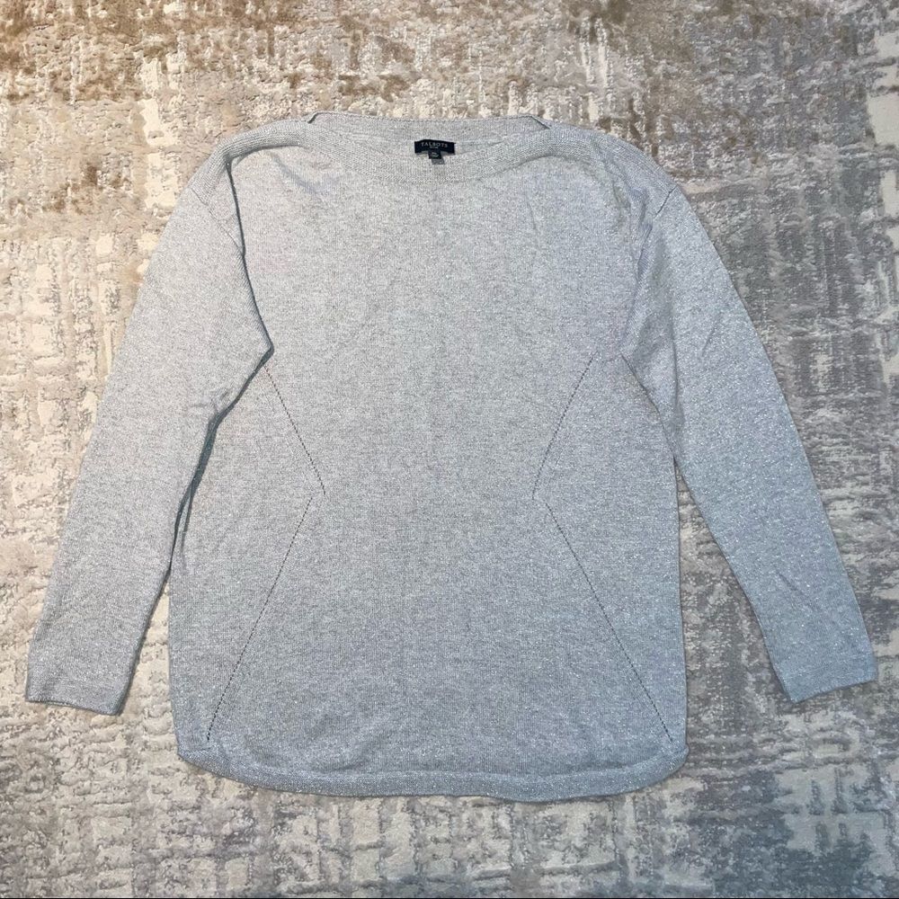 🚨 3 for $25 - TALBOTS Metallic Sweater
